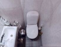 indoor, sink, wall, plumbing fixture, bathroom, toilet, tap, shower, bathtub, bathroom accessory, bidet, toilet seat, mirror